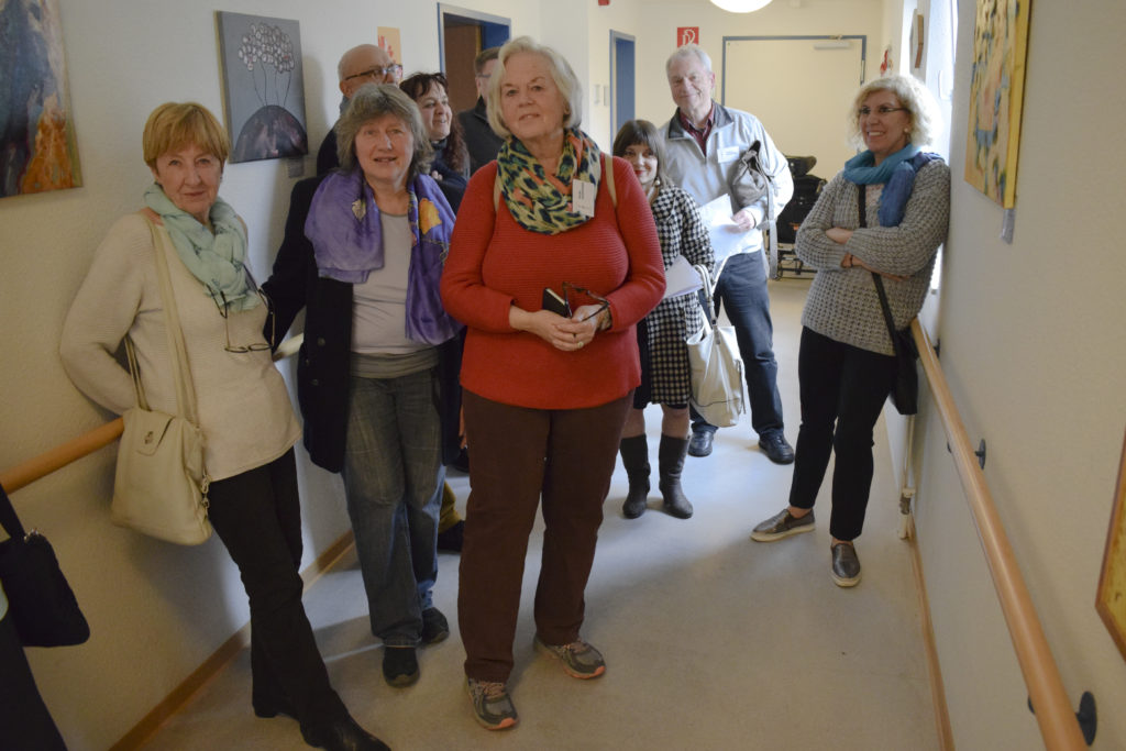 Vernissage mit dem KünstlerTreff Longerich im Seniorenzentrum St. Josephshaus, Annostraße