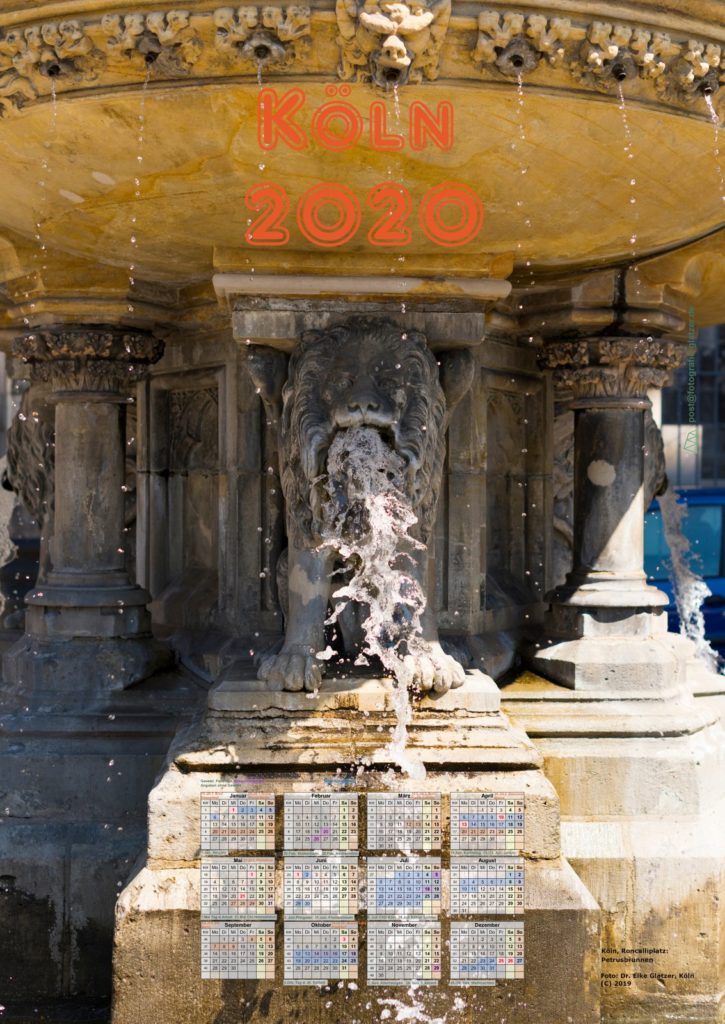 Kalender-Plakat 2020